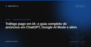 Tráfego pago em IA: o guia completo de anúncios em ChatGPT, Google AI Mode e além