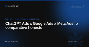 ChatGPT Ads x Google Ads x Meta Ads: o comparativo honesto